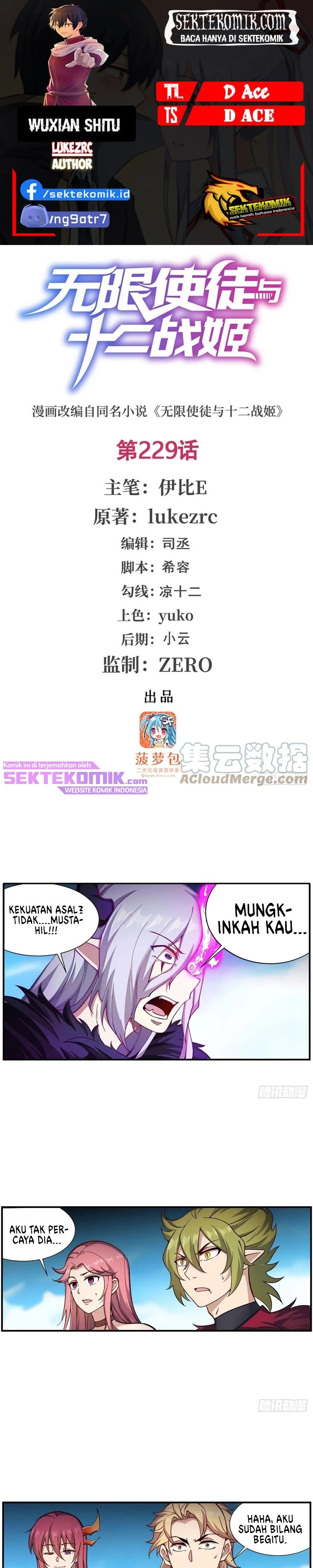 Wuxian Shitu Yu Shier Zhan Ji (Infinite Apostles and Twelve War Girls) Chapter 229 Gambar 1